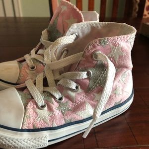 Glitter star converse
